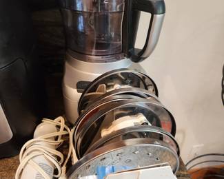 Cuisinart Processor with Attachments.