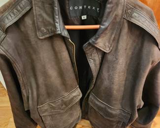 Leather Men's Jacket.