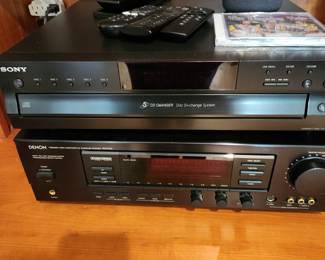 Sony Receiver, etc.