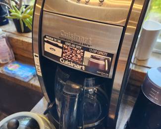 Cuisinart Coffee Maker.