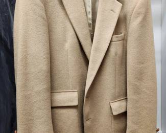Camel Hair Jacket.