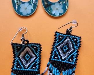 Top Mexican Silver Earrings.