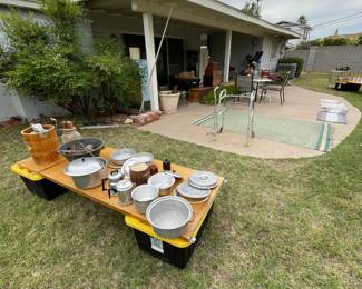 Various Aluminum cookware
