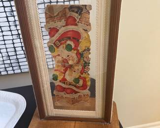 A visit from St Nicholas framed card