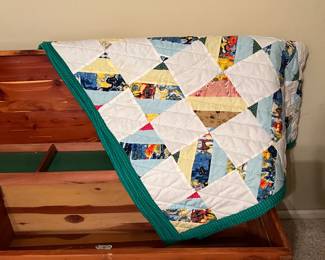 Hand quilted Quilt