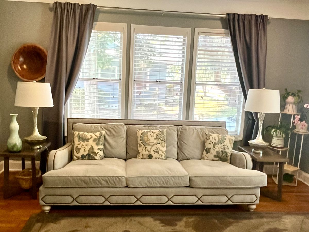 Gray Bernhard Couch