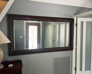 Coastal Bamboo Mirror - Large and Gorgeous!