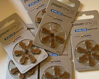 Power One p312 hearing aid batteries for many behind the ear and in the ear hearing aids. Follow Facebook Page: 228EstateSellers for early access details and bonuses - Pre-sales available -