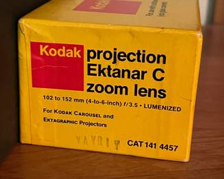 Vintage Kodak Ektanar C Projection Zoom Lens. Follow Facebook Page: 228EstateSellers for early access details and bonuses - Pre-sales available