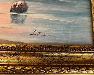 L. Marcus Painting. Follow Facebook Page: 228EstateSellers for early access details and bonuses - Pre-sales available