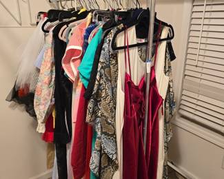 vintage lounge wear this room will be filled with racks of clothing