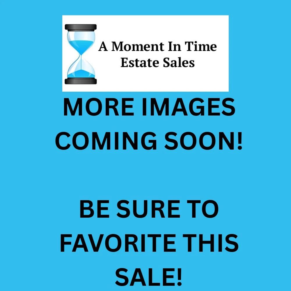 MORE IMAGES COMING SOON BE SURE TO FAVORITE THIS SALE