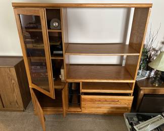 Oak Entertainment Center