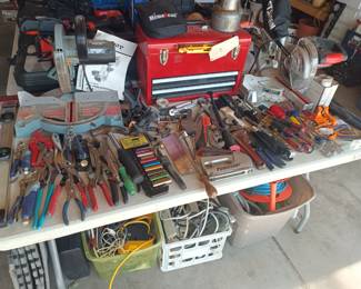 And hand tools
