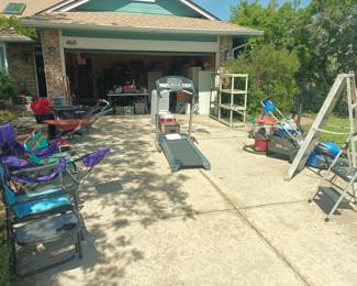 Lots of garage stuff that isn't in the garage