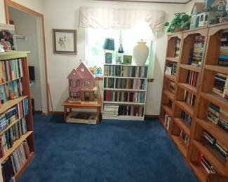 Books and doll houses