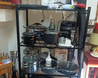 Pots, pans and kitchen appliances