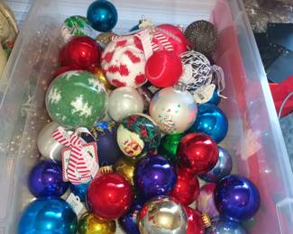 Christmas bulbs