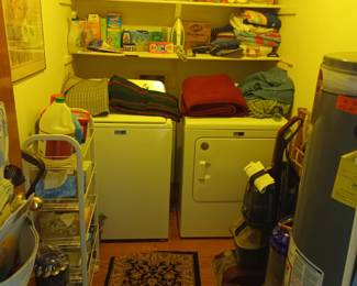 Cleaning supplies, 3 dyson vacuums!