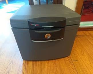 Sentry Fire safe. Please don't yell fire at a crowded estate sale.
