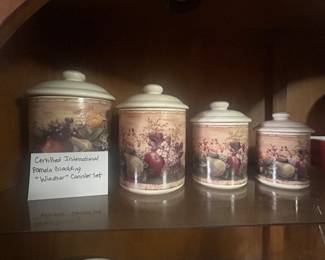 Certified International Pamela Gladding Windsor Set