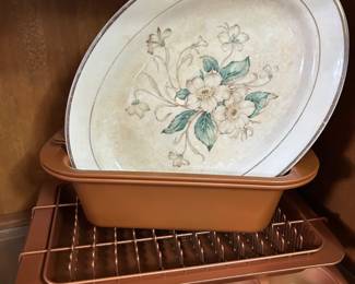 Decorative Platter & Pans