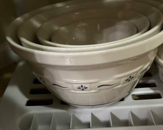 Longaberger Pottery Set