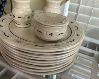 Longaberger Pottery Set