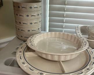 Longaberger Pottery Set