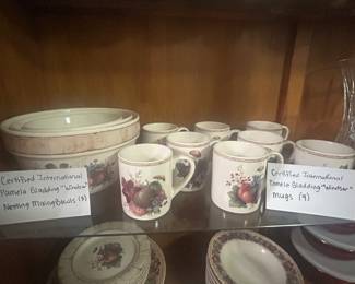 Certified International Pamela Gladding Windsor Set