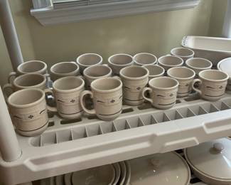 Longaberger Pottery Set