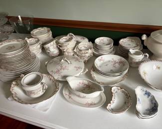 Giant set of Haviland Limoges Antique Bone China