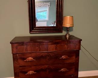 Antique Dresser and Mirror