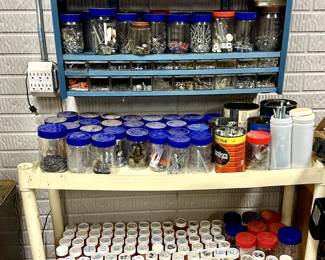 TONS of nails, screws, tools, etc!