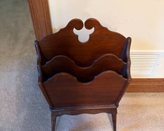 Victorian Magazine Rack