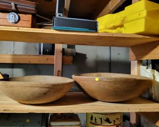 VINTAGE WOOD BOWLS