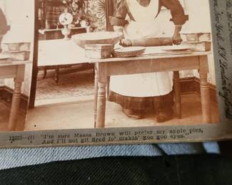 VINTAGE STEREOSCOPE PICTURE
