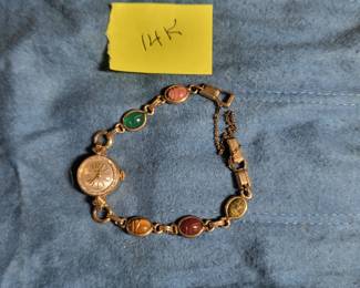 14K BULOVA WRIST WATCH BAND 10KGF