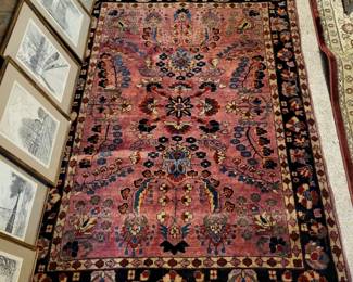 ANTIQUE HAND TIED RUG