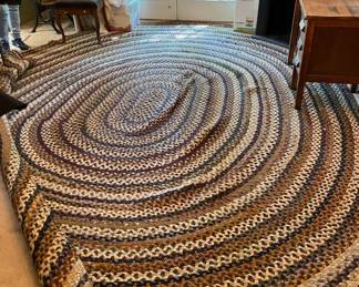 HUGE HAND BRAIDED RUG
