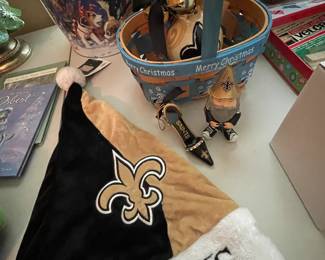 New Orleans Saints Christmas items