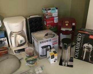 Coffee makers and accessories