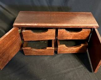 Wooden Valet Box