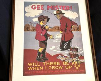 Fishing print - Leave some for us!