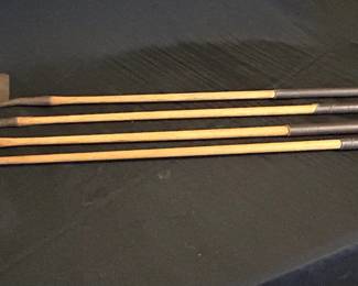 Antique Handrafted Thistle Hickory Golf Club Set (1920s)