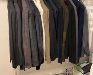 MANY SUIT COATS