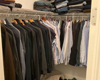 LARGE SELECTION OF MENS DESIGNER CLOTHING