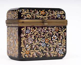 https://www.liveauctioneers.com/item/207340855_antique-moser-floral-enameled-amethyst-glass-box-casket