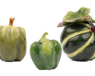 https://www.liveauctioneers.com/item/207340919_katherine-houston-porceain-painted-melon-and-2-bell-peppers-3-pieces