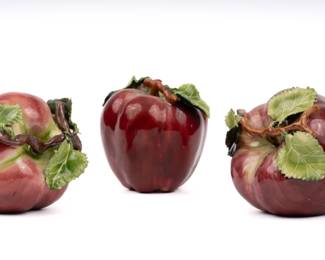 https://www.liveauctioneers.com/item/207340926_3-katherine-hoston-porcelain-painted-apples-with-leaves